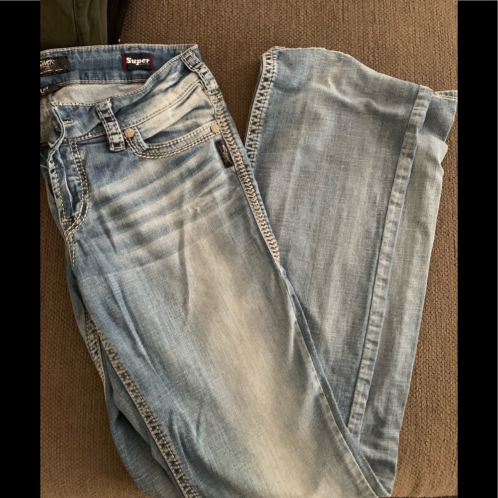 Silver Suki mid slim boot jeans